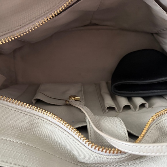 Dagne Dover Signature Legend Taupe Tote Bag *Discontinued* - Picture 6 of 6